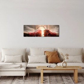 Kép - Boksz (órával) (90x30 cm)