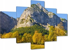 Vászonkép 100x70 Hegyi táj tiszta égbolttal