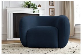 Sötétkék fotel Celine – Bobochic Paris