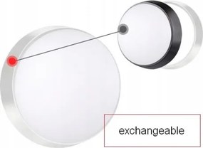 LED kültéri fali lámpa szenzorral LED/15W/230V 4000K IP65