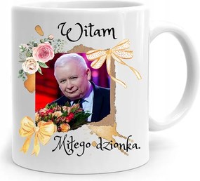 Vicces Bögre A Pis Elnökétől Jaroslaw Kaczynski fényképes nyomtatással