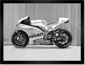 Poszterek keretben 40x30 Ducati versenymotor