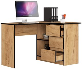 Sarok PC asztal Bodhi  (craft tölgy) (J). Akció -14%. 1069481