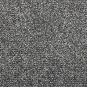 10 db öntapadós lépcsőszőnyeg, világosszürke, téglalap alakú széllel, 65 x 21 x 4 cm