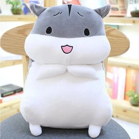 Hörcsög Plüssfigura – Szürke 20cm