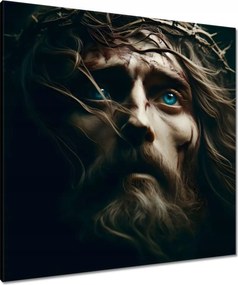 Vászonkép 80x80 Jézus Krisztus a koronában