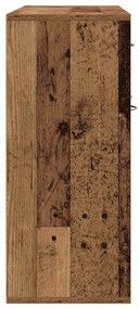 antik fa szerelt fa tálalószekrény 88 x 30 x 70 cm