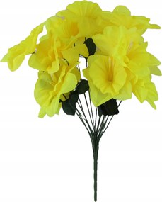 Mű nárcisz csokor 18 virág, 52cm