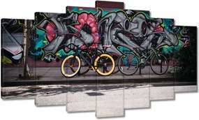 Képek 140x80 Grafiti Kerékpárok Kerékpár