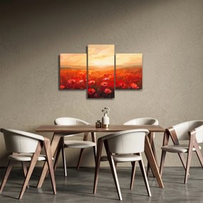 Kép - Mező pipacsok (90x60 cm)