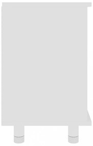 fehér szerelt fa fürdőszobaszekrény 60 x 32 x 53,5 cm