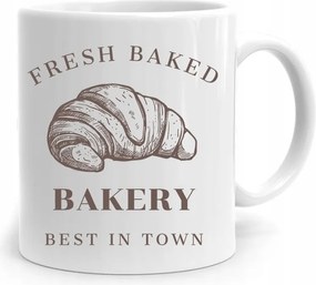 Ajándék Bögre Péknek Fresh Baked Bakery Best fényképes nyomtatással