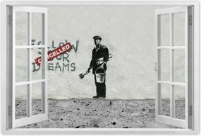 Poszterek 60x40 Banksy Follow Your Dreams