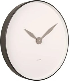 Függő falióra fekete nagy modern konyha nappali Albatross XX