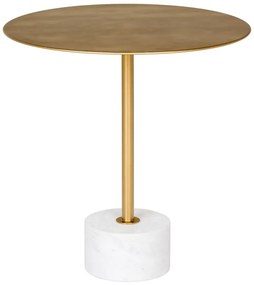 Fém kerek tárolóasztal ø 51 cm Lecco – House Nordic