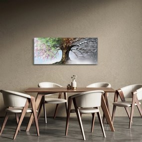 Kép - Négy évszak fája (120x50 cm)
