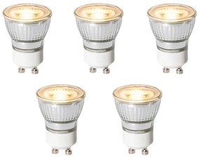 5 db GU10 3-staps dimbaar LED lamp 3,5 cm 4W 271 lm 2700K