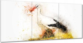 Festmények 120x60 Gólya