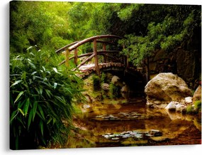 Kép - Híd a folyón (70x50 cm)