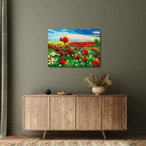 Kép egy mező mákkal (70x50 cm)