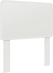 vidaXL Fejtámla Fehér 75 cm Faanyag