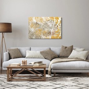 Kép - Vintage fal virágokkal (90x60 cm)