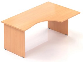 Visio ergonomikus asztal 160 x 100 cm, jobb, bükkfa