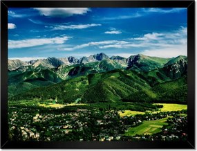 Poszterek keretben 40x30 Tájkép Tátra Lengyel hegyek