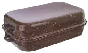 Orion BROWN zománcozott tepsi, 42,5 x 27,5 cm, XL