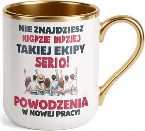 Prémium bögre Arany Búcsú Távozás Munka Ajándék