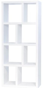 Fehér könyvespolc 70x159 cm Berlin – TemaHome