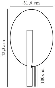 DFTP by Nordlux - Fali lámpa FURIKO 1xG9/25W/230V réz