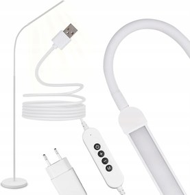 Led Álló Padló Asztali Lámpa 14W Cct Usb Tompítható Állítható