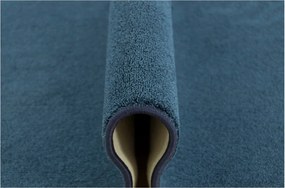 200x400 cm Sűrű Vastag Puha Sötétkék Bounty Szőnyeg Nappaliba Méretre