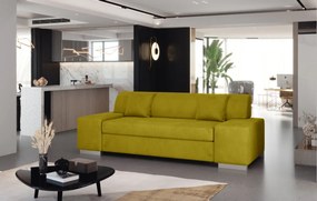 Porto 3 kanapé, sárga, Monolit 48