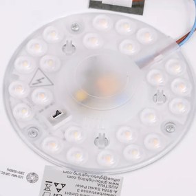 Globo 41764-12 - BRUNO LED mennyezeti lámpa 12W, 307 mm, 3000-6000K