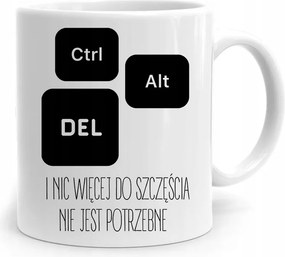 Ctrl Alt Del Programozó Informatikai Bögre fényképes nyomtatással