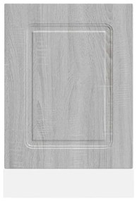 mosogatógép panel Kalmar szürke sonoma 45x1,5x67 cm gépi fa