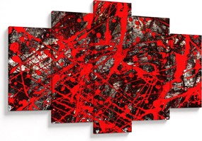 Kép - kifejező absztrakciók (150x105 cm)
