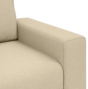 Krém színű fotel 59 cm szövet