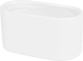 Kerámia fedél virágcserép fehér orchidea virág