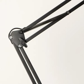 Brilagi - Flexibilis állólámpa TASKER 1xE27/60W/230V 184 cm fekete
