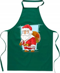 Konyhai kötény nyomtatás Mikulás Ajándékok Karácsonyi ajándék