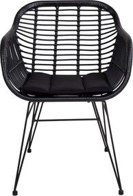 Trieste 2 db kültéri műrattan fotel párnával - House Nordic