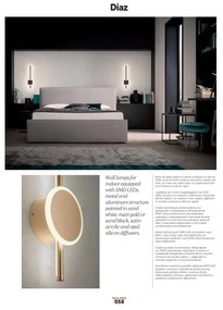 Redo 01-2696 - LED fali lámpatest DIAZ LED/20W/230V CRI 90 fehér