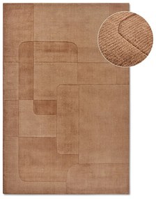 Barna kézi szövésű gyapjú szőnyeg 160x230 cm Charlotte – Villeroy&amp;Boch