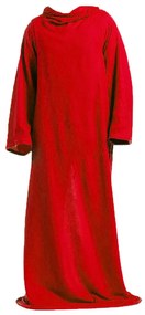 Hosszú TV nézős takaró ujjakkal - red