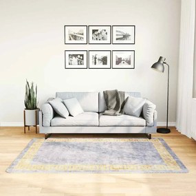 szürke csúszásmentes mosható szőnyeg 120 x 180 cm