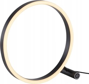 Led asztali lámpa hálószoba nappaliba éjszakai grafit fényerőszabályozható Ritus X