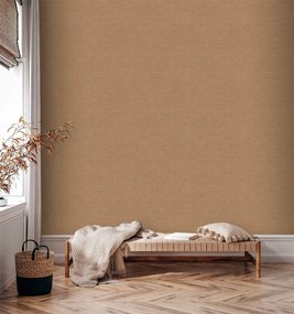 Decoprint Imani Belize bézs-bronz fémhatású szövet hatású vlies tapéta – IM28052